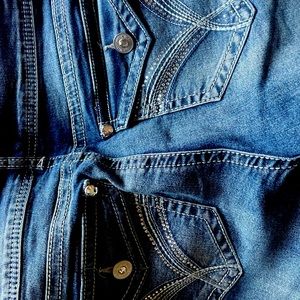 Bootcut embellished pockets never worn.